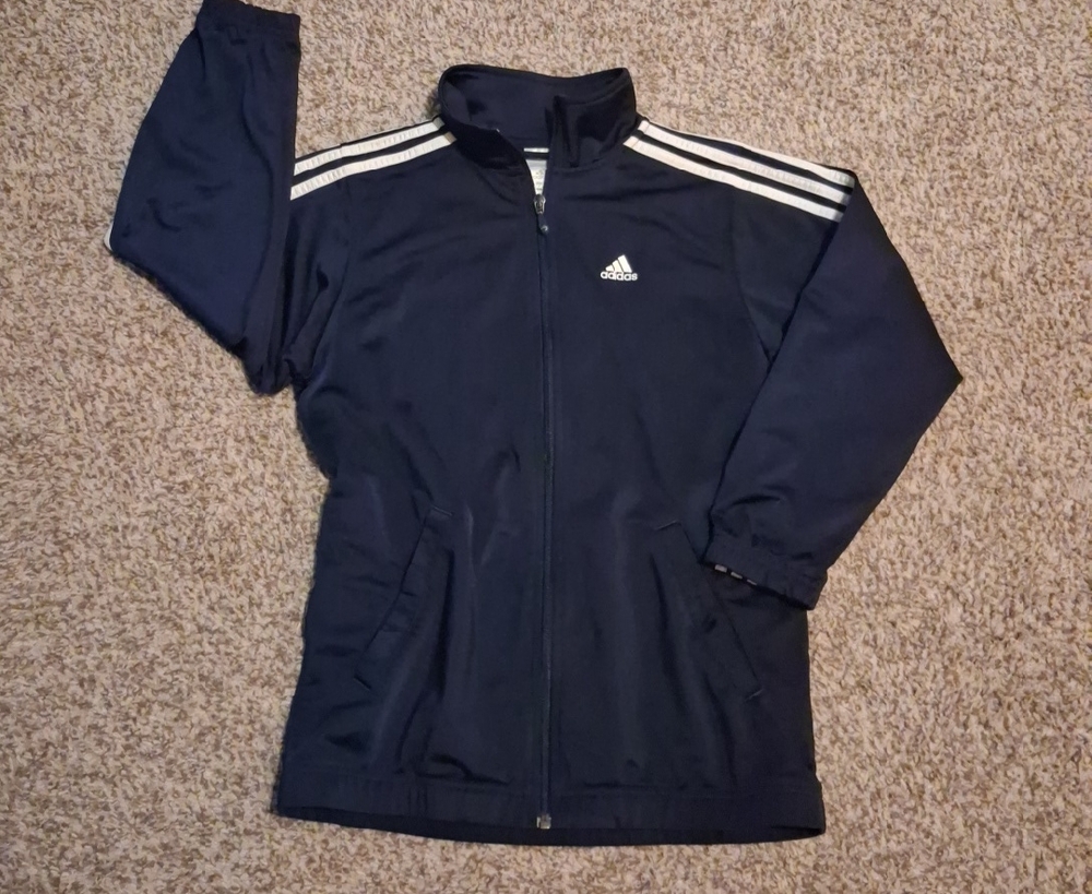 Women's Adidas Zip Up Track Light Weight Shirt/Jacket